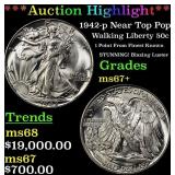 ***Major Highlight*** 1942-p Walking Liberty Half