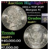 ***Major Highlight*** 1902-o Morgan Dollar TOP POP