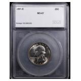 ***Auction Highlight*** 1991-d Washington Quarter