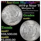 ***Major Highlight*** 1879-p Morgan Dollar Near To
