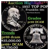 ***Major Highlight*** 1957 Proof Franklin Half Dol