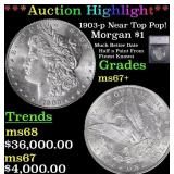 ***Major Highlight*** 1903-p Morgan Dollar Near To