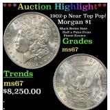 ***Major Highlight*** 1902-p Morgan Dollar Near To