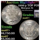 ***Major Highlight*** 1898-p Morgan Dollar TOP POP