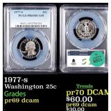 1977-s Proof Washington Quarter 25c pr69 dcam PCGS
