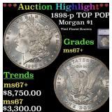 ***Major Highlight*** 1898-p Morgan Dollar TOP POP