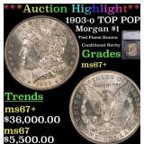 ***Major Highlight*** 1903-o Morgan Dollar TOP POP