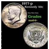 1977-p Kennedy Half Dollar 50c Grades Choice+ Unc