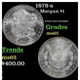 1878-s Morgan Dollar $1 Grades GEM Unc