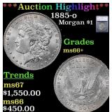 ***Major Highlight*** 1885-o Morgan Dollar $1 ms66