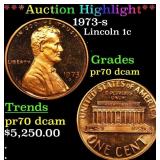 1973-s Proof Lincoln Cent 1c pr70 dcam SEGS