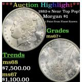 ***Major Highlight*** 1882-s Morgan Dollar Near To