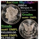 ***Major Highlight*** 1880-s Morgan Dollar $1 ms66