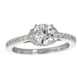 Decadence Sterling SIlver 6.5mm Round Ring Size 9