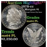 ***Major Highlight*** 1878-cc Morgan Dollar $1 ms6