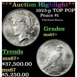***Major Highlight*** 1923-p Peace Dollar TOP POP!