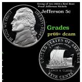 Group of two 2004-s Keel Boat Proof Jefferson Nick