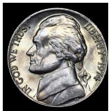 1974-p Jefferson Nickel 5c Grades GEM+ Unc
