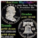 ***Major Highlight*** 1961 Proof Franklin Half Dol