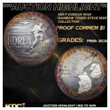 1991-P Korean War Proof Modern Commem Dollar KM# 1