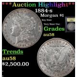 ***Major Highlight*** 1884-s Morgan Dollar $1 Choi