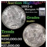 ***Major Highlight*** 1892-o Morgan Dollar $1 GEM+
