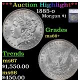 ***Major Highlight*** 1885-o Morgan Dollar $1 ms66