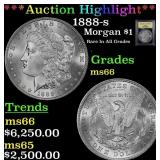 ***Major Highlight*** 1888-s Morgan Dollar $1 GEM+