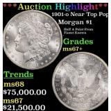 ***Major Highlight*** 1901-o Morgan Dollar Near To