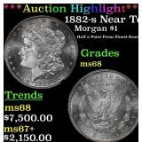 ***Major Highlight*** 1882-s Morgan Dollar Near To