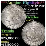 ***Major Highlight*** 1921-p Morgan Dollar TOP POP