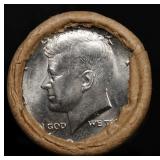 BU Shotgun Kennedy 50c roll, 1971-p 20 pcs Federal