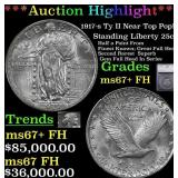 ***Major Highlight*** 1917-s Ty II Standing Libert