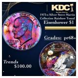 1973-s Silver Proof Eisenhower Dollar Steve Martin