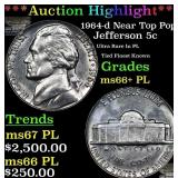 ***Auction Highlight*** 1964-d Jefferson Nickel Ne