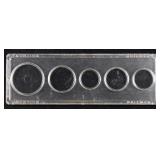 Whitman plastic Coin Display Case - 5 Slot US Mint
