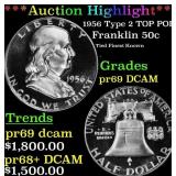 ***Major Highlight*** 1956 Type 2 Proof Franklin H