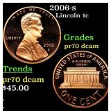 2006-s Proof Lincoln Cent 1c pr70 dcam SEGS