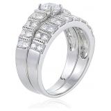 DECADENCE Sterling Silver 5.5mm Round Cut Cubic Zi