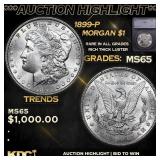 ***Auction Highlight*** 1899-p Morgan Dollar 1 ms6