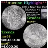 ***Major Highlight*** 1903-p Morgan Dollar Near To