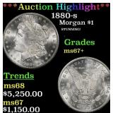 ***Major Highlight*** 1880-s Morgan Dollar $1 ms67
