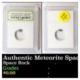 Authentic Meteorite Space Rock Campo Del Cielo Arg