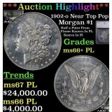 ***Major Highlight*** 1902-o Morgan Dollar Near To