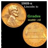 1968-s Lincoln Cent 1c Grades GEM++ RD