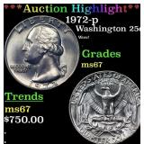 ***Auction Highlight*** 1972-p Washington Quarter