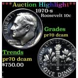 ***Auction Highlight*** 1970-s Proof Roosevelt Dim