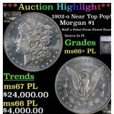 ***Major Highlight*** 1902-o Morgan Dollar Near To