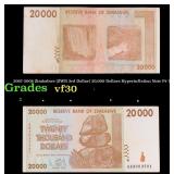 2007-2008 Zimbabwe (ZWR 3rd Dollar) 20,000 Dollars