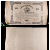 Oct 3, 1862 Confederate States $100 Civil War Loan